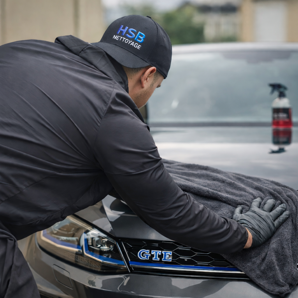 Nettoyage voiture par HSB Nettoyage